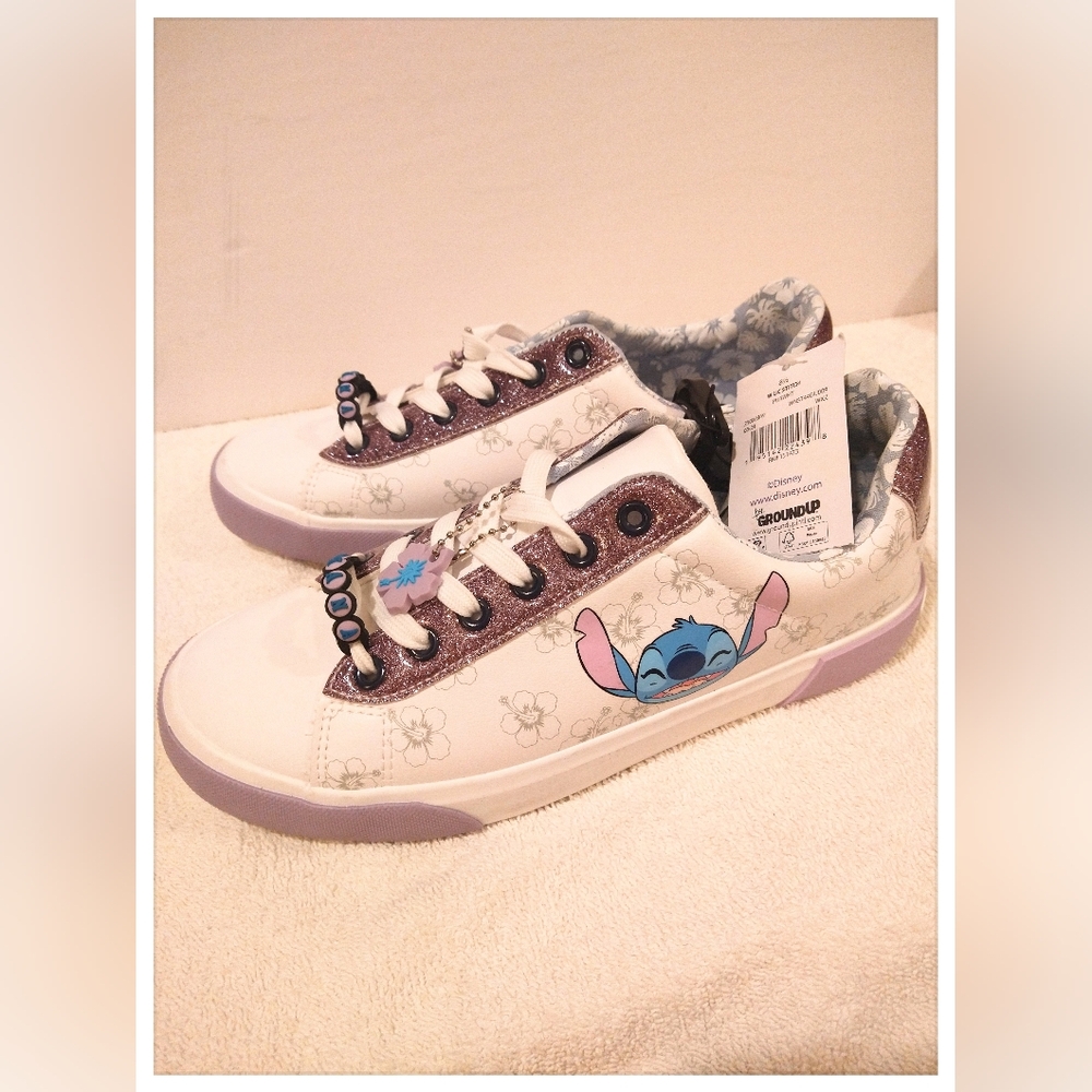 DISNEY  'Stitch' Low-Top Casual Sneakers - Women's Size 8.5 *NWT*